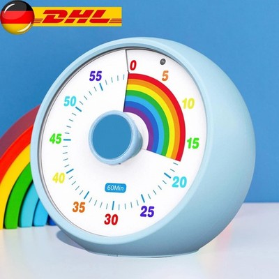 Visueller Timer Countdown - 60 Minuten Konzentration Kinder Erwachsene Schule