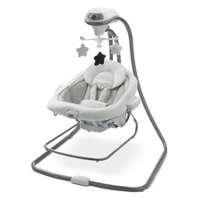 Graco Duetconnect LX Portable Baby Swing and Bouncer, Multi-Direction Baby Bounc
