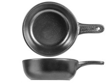 Casserole Service 1 Poignée Porcelaine Anthracite 16 22128 H&H