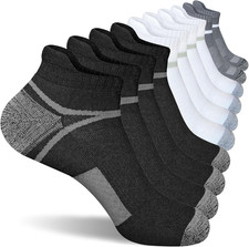 Men'S Athletic Cushioned Ankle Socks Comfort Wicking Anti-Blister Running Sock 5