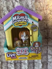 Little Live Pets Dog House Play set  Mama Surprise  Families Spaniel. New