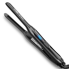 DSHOW Pencil Flat Iron, 3/10" Small Irons for Short Hair, Pixie S, Black