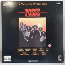 Posse Laser Disc PAL Big Daddy Kane Tone Loc 15 EE1010 Mario Van Peebles CLV