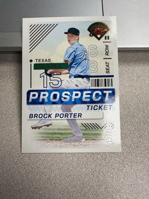 2024 Panini Prospect Edition Brock Porter #122 Blue /199 (RC)