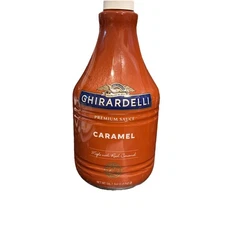Ghirardelli Premium Creamy Caramel Sauce, 5lb 7 oz