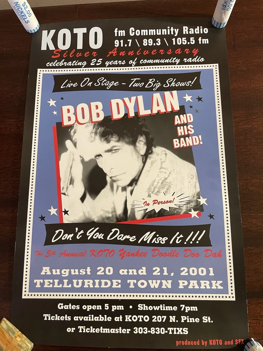 Las mejores ofertas en Original pósters de Bob Dylan | eBay