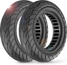 BANGTING 2PCS 10x2.125 inches Solid Tires for Electric 10x2.125, Black