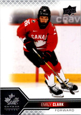 2022-23 Uper Deck Team Canada Base #56 Emily Clark