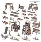 RED HARVEST Varanite Delve Full Terrain Kit Warcry Age of Sigmar Old World OOP