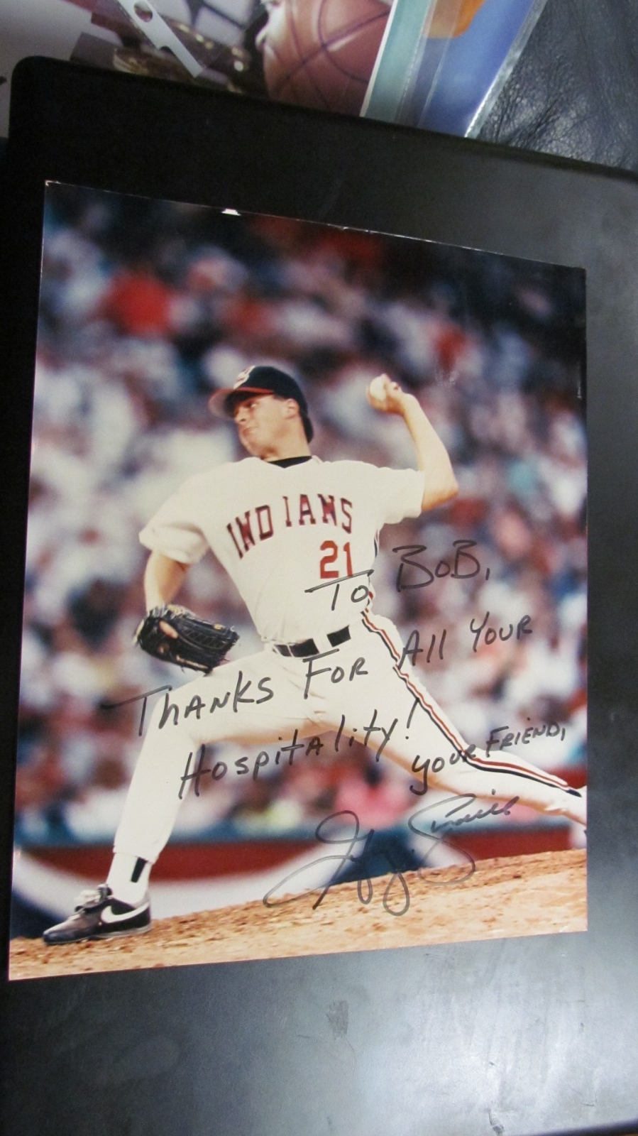 Greg Swindell signed photo PSA Certified 