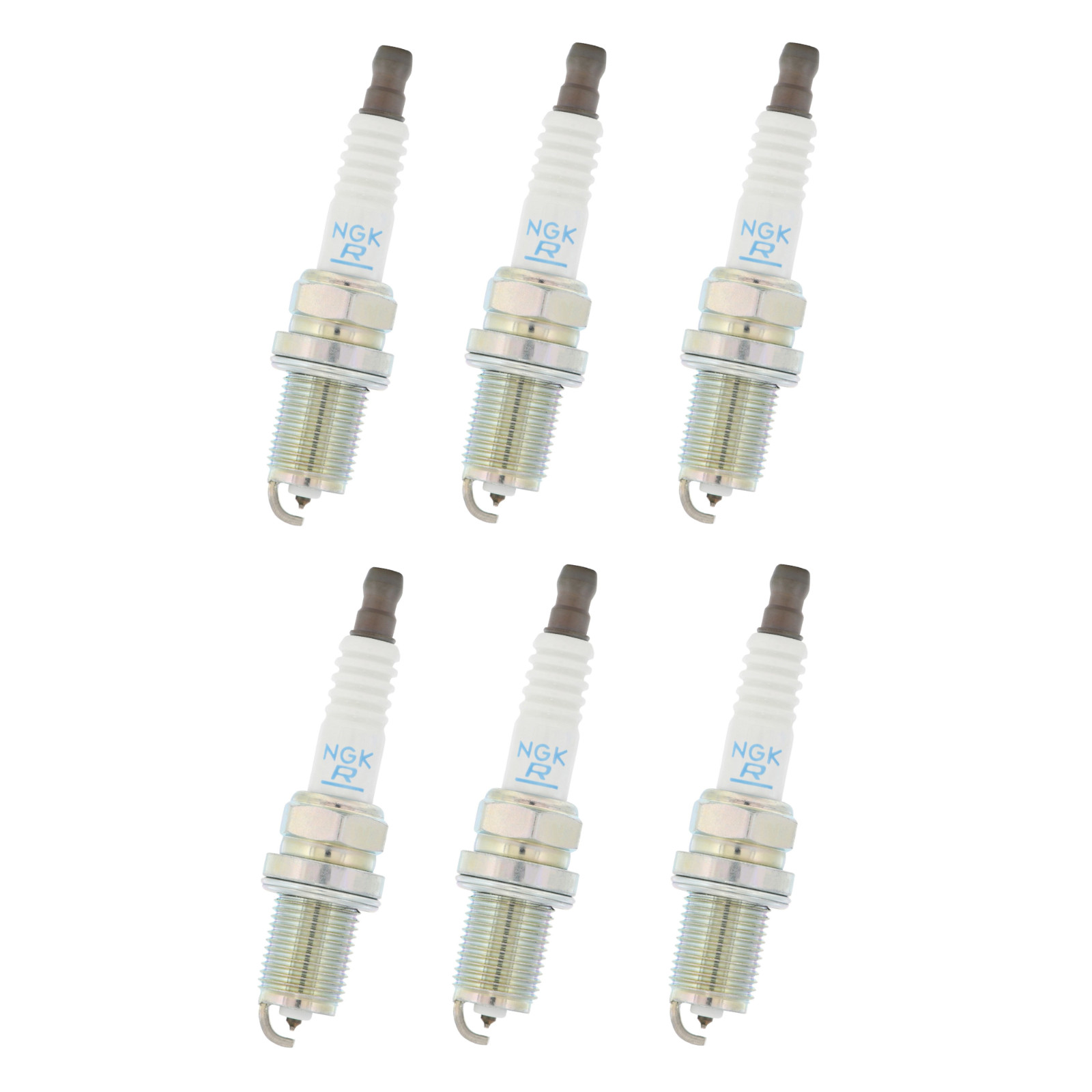 6x NGK Laser Platinum 6458 PFR6Q OE Spark Plug for Audi Volkswagen Beetle Golf