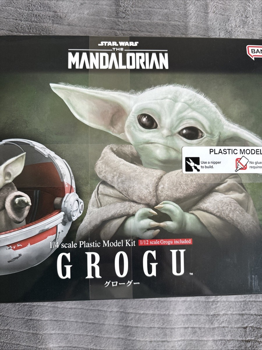 Bandai Namco Star Wars The Mandalorian GROGU 1:12 Scale Plastic