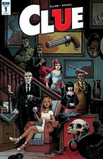 Clue #1C VF/NM; IDW | RI Variant Based on Board Game - w/Bag+Board