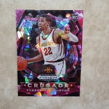 Sp Hot Rookie! TYRESE HALIBURTON 2020 PRIZM D/P's CRUSADE PINK CRACKED ICE #90 