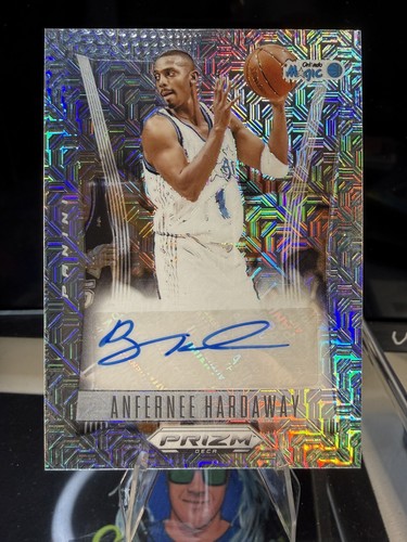2023-24 Panini Prizm Deca Anfernee Hardaway Signatures Mojo Auto #/25 Magic