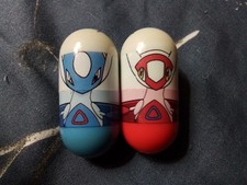 Pokemon Mighty Beanz 2004 57 Latios And 58 Latias Excellent Condition Rare