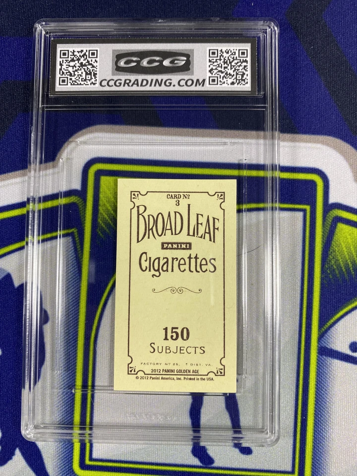 Jack Johnson 2012 Panini Golden Age 3 CCG 9.5 RC - Image 2 of 2