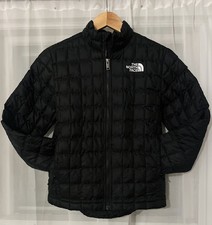 The North Face Kids Quilted Puffer Jacket   Size Large 12   Black