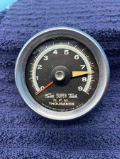 Vintage Sun Super Tach 9000 Rpm Sst-709 Untested Blue Line 8 Cyl 12 Volt 9k