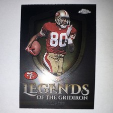 2024 Topps Chrome Jerry Rice San Francisco 49ers Legends of the Gridiron LOG-8