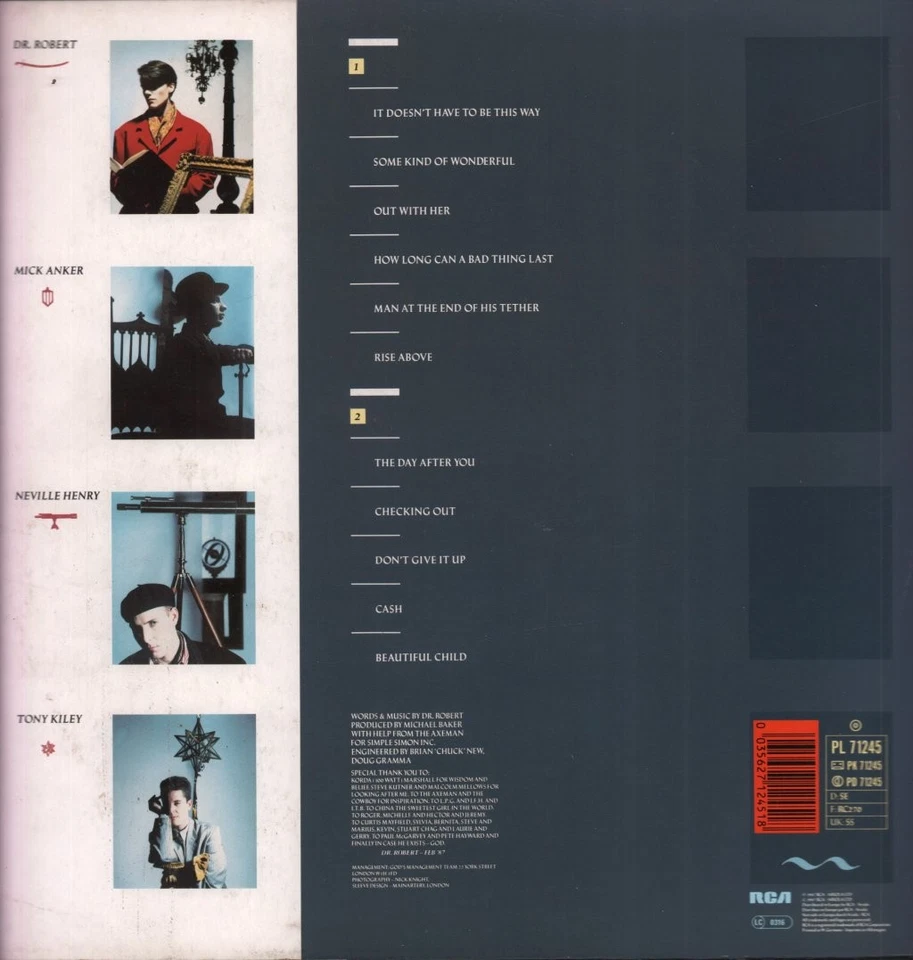 BLOW MONKEYS SHE WAS ONLY A GROCER'S DAUGHTER LP VINYL 11 track vinyl lp with in - Bild 2 von 4