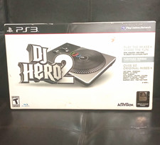 Activision DJ Hero 2 Turntable Controller Bundle PS3 Multiplayer Online