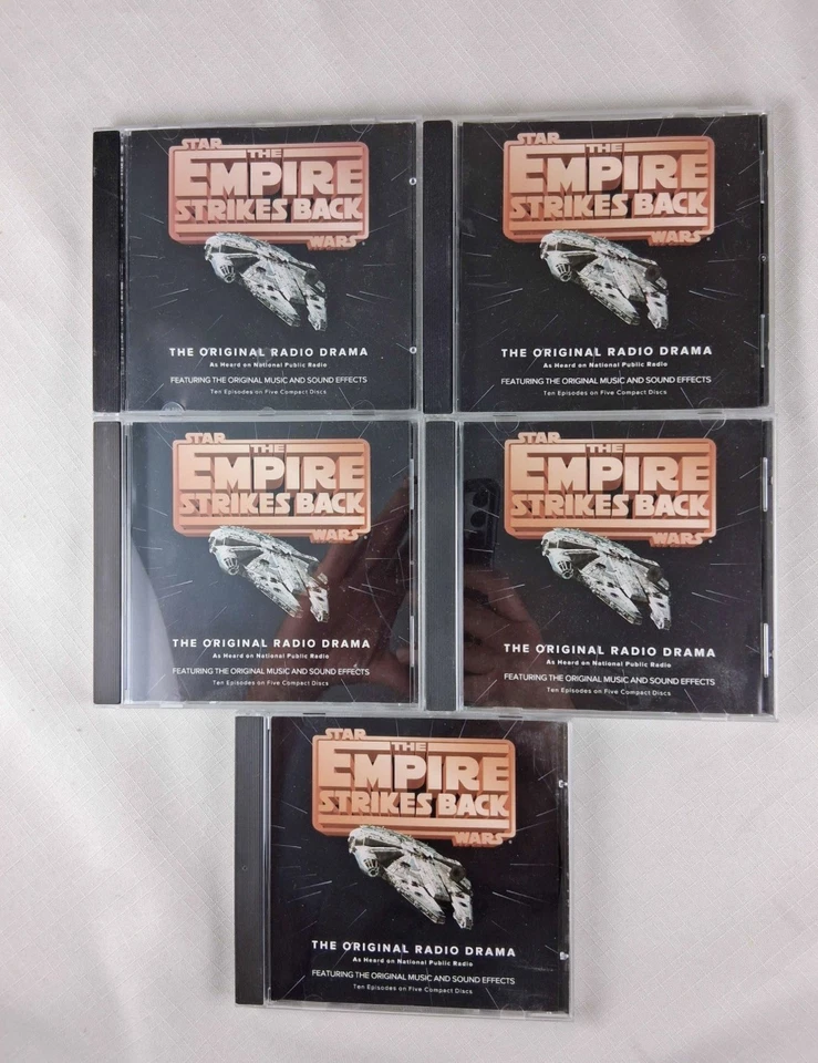 Star Wars Original Radio Drama Complete Trilogy 15 CD Box Set - Imagem 2 de 4