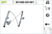 Valeo Fensterheber 851480 FüR B5Y B4Y Mondeo Ford Bwy 3 Turnier 16V Sci Tddi 24V