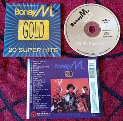 BONEY M ** Gold - 20 Super Hits ** 1996 COLOMBIA CD