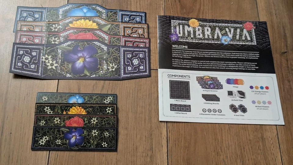 Umbra Via Board Game - PandaSaurus (2020) Complete & VGC - Image 3 of 4