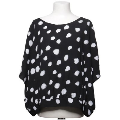 Ellos, Top, Größe: 50/52, Schwarz/Weiß, Polyester, Gepunktet, Damen #uCO