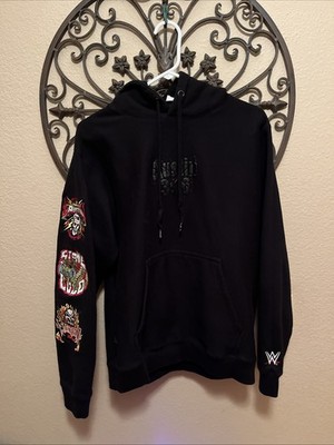 WWE Stone Cold Steve Austin Broken Glass pull Over Hoodie Large | eBay