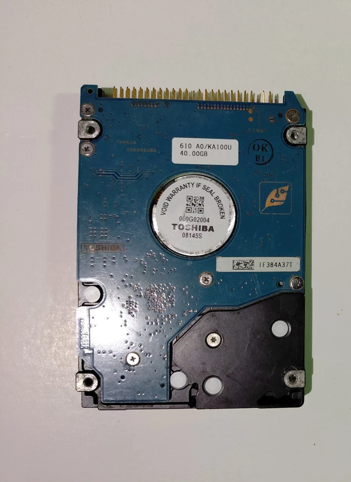 Toshiba HDD2190 40GB Disk Drive | 2.5" - Image 2 of 2