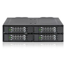 Icy Dock MB699VPB ToughArmor 4-Bay NVMe U.2 SSD Enclosure Black