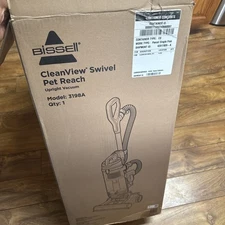 Swivel Upright Vacuum Cleaner Full Size Lightweight Bagless Large Capacity Bin