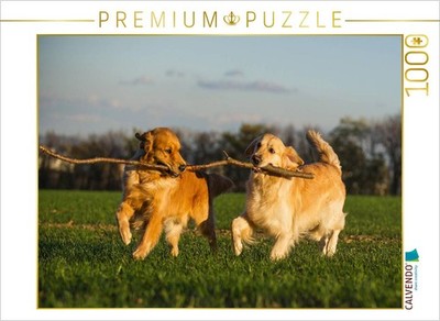 CALVENDO Puzzle Ein Motiv aus dem Kalender Das Glück hat einen Namen - Golden Re