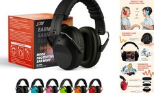 Noise Canceling Headphones for Kids, SNR 26dB Ear Protection for Autism, Black