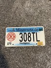 Minnesota Firefighter License Plate — photo 1