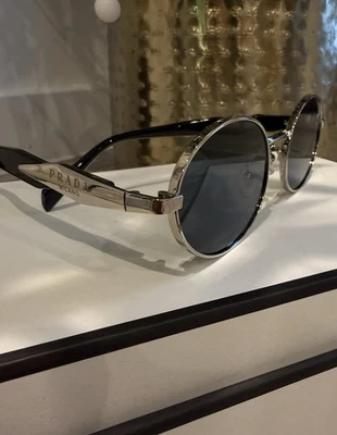 Gorgeous Prada Silver Sunglasses - Image 1 of 4