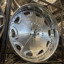 26 Forgiato Wheels Emiliano Brushed Chrome Lip Wheel Tire Package 5 Lug 26 Forgiato Wheels Emiliano Brushed Chrome Lip Wheel Tire Package 5 Lug