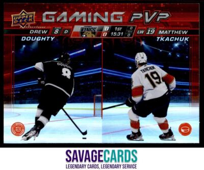 2024-25 Upper Deck Gaming PVP Speckle Drew Doughty / Matthew Tkachuk #GPVP-2 Los