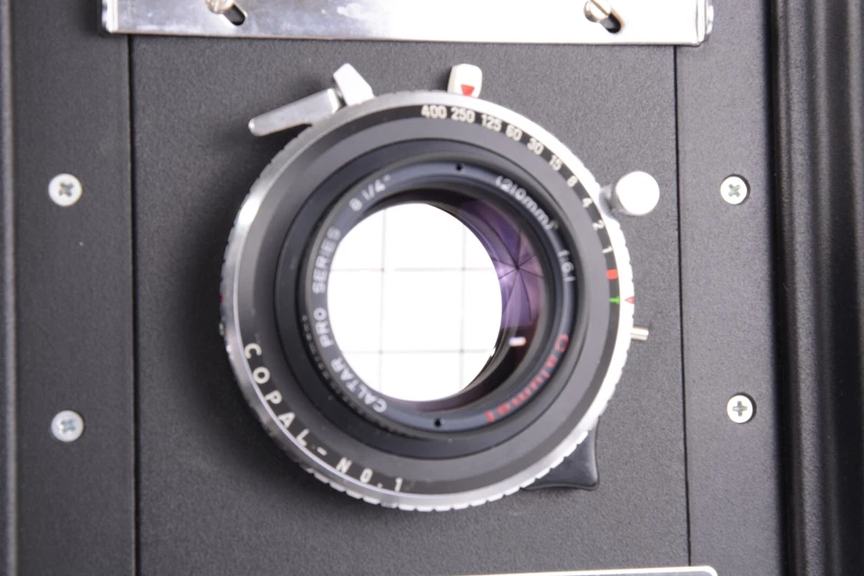 Calumet 4x5 Monorail Camera w/ Caltar 210mm f6.1 Lens on Copal Shutter #DV-05835 - Image 2 of 4