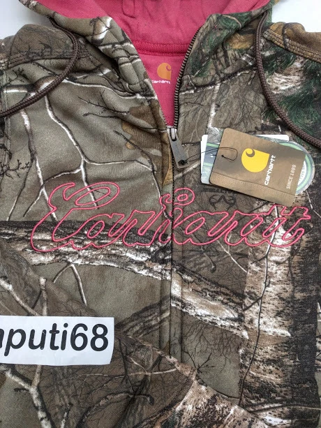 Carhartt camo 2025 zip up hoodie