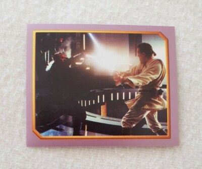 Merlin 1999 Star Wars Episode 1 Sticker Collection Sticker #240 Metallic Edge 