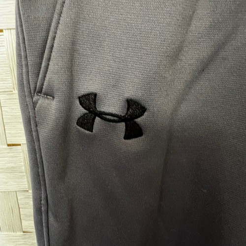 Under Armour Fleece Pants Gray Loose Fit Athletic Training 2XL - Picture 3 of 6
