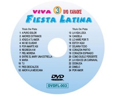 VIVA FIESTA LATINA SERIES KARAOKE DVD VOL.03 MARIACHI Free Shipping USA