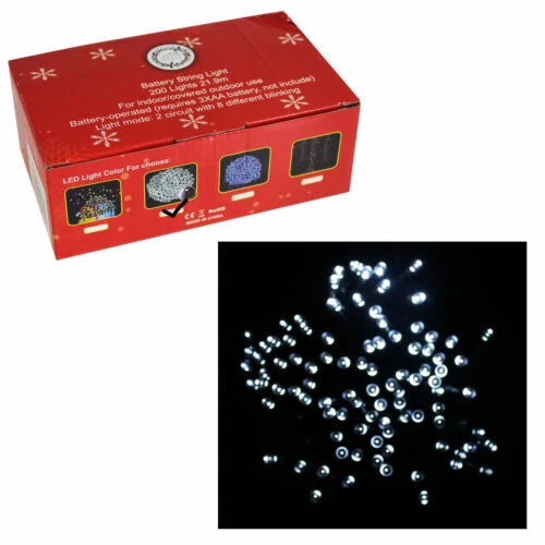 Luci di Natale esterno verde