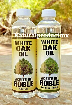 (2) Aceite De Roble   White Oak Oil Inflamación Support Arthritis By Plantimex
