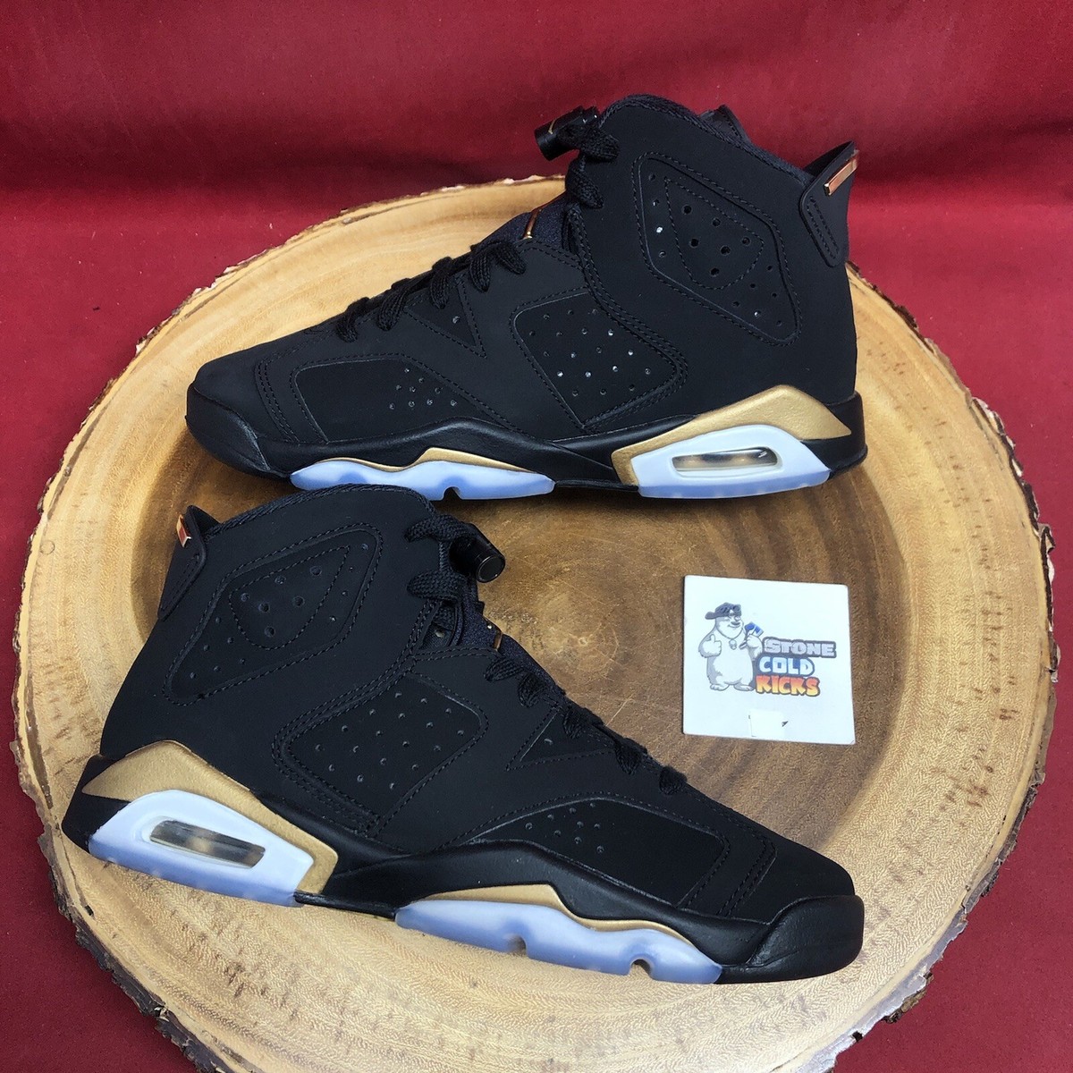 Nike Air Jordan 6 Retro DMP Black & Gold Youth 5Y CT4964-007 | eBay