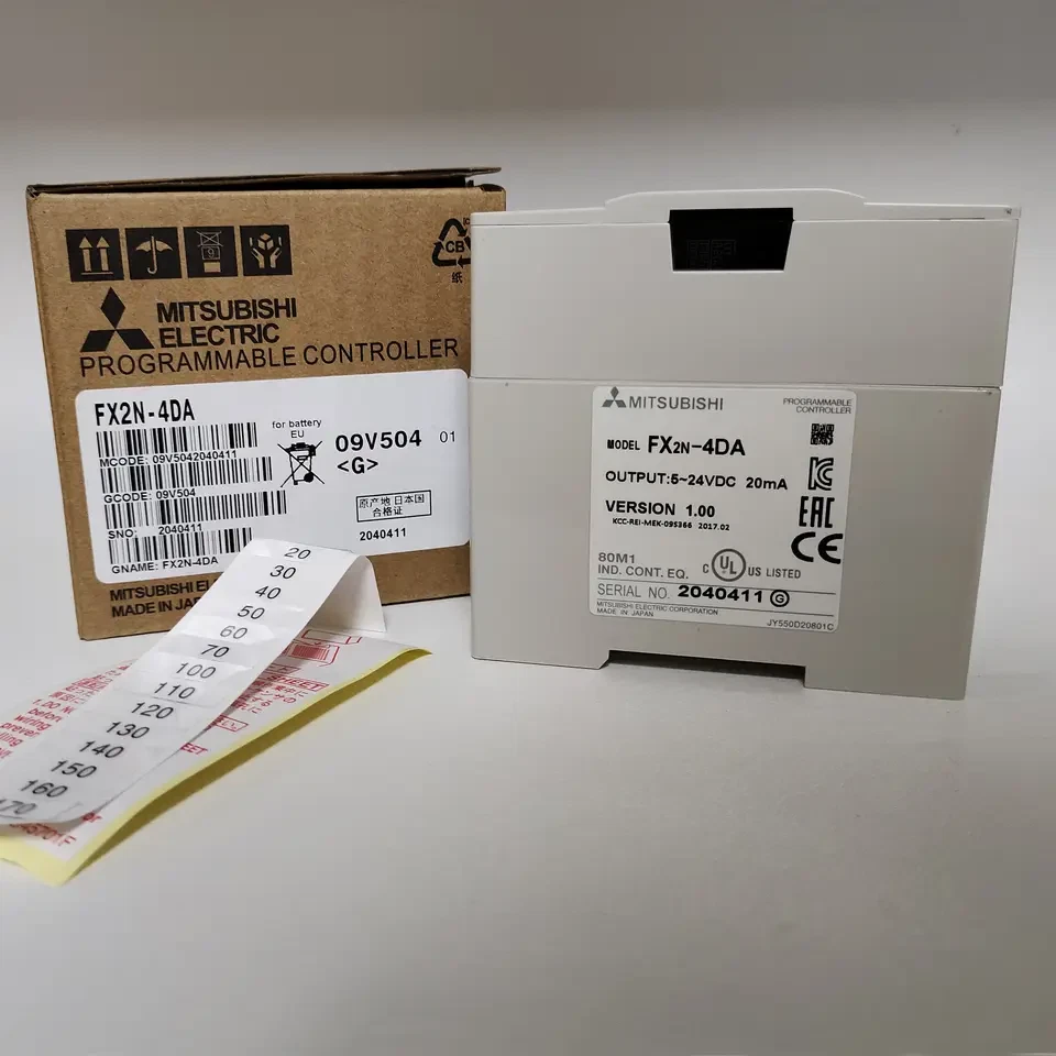 New Mitsubishi FX2N-4DA Programmable Logic Controller FX2N4DA Expedited Shipping - Image 4 of 4